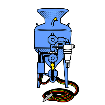 エアブラストマシン