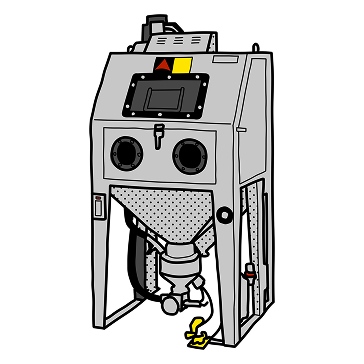 ブラストキャビネット